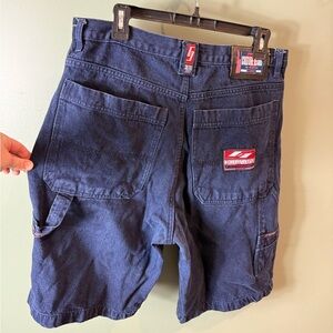 Navy Blue Men Shorts